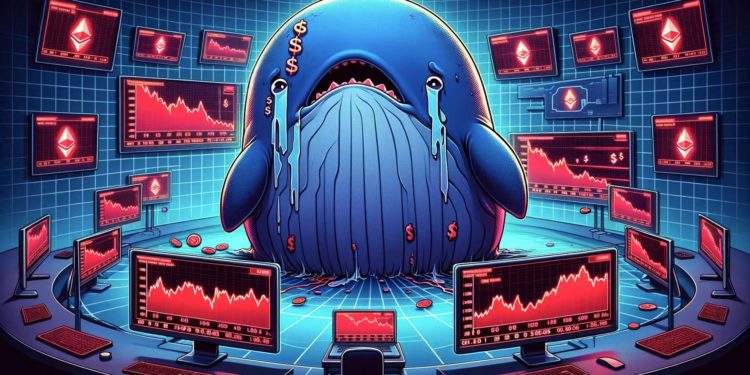 ETH跌破2200！11月来无败绩的以太坊巨鲸认赔202万美元