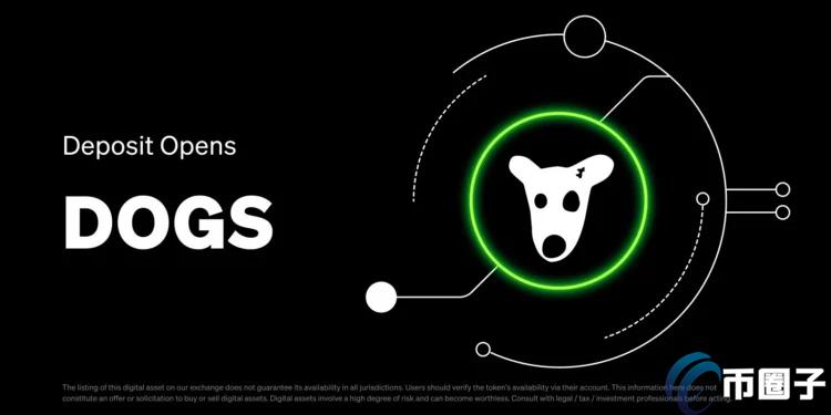 黑白狗币DOGS开启空投！8/20上架OKX、Bybit、Bitget现货交易