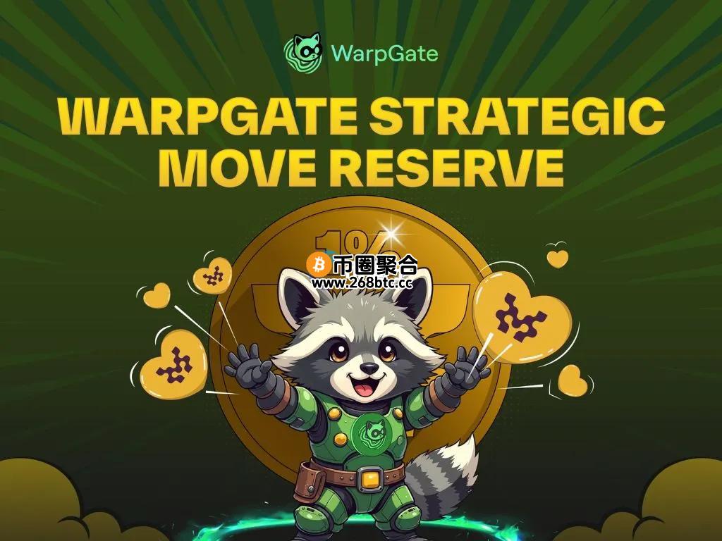 去中心化交易所WarpGate宣布开启MOVE资产储备！以支持生态长期发展
