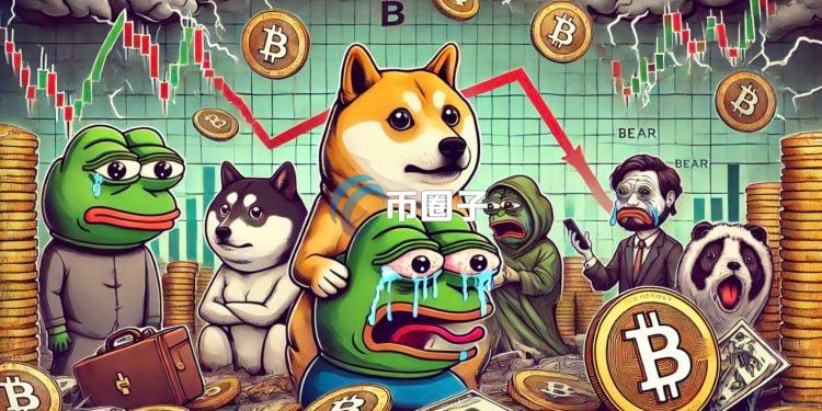 Meme币总市值回落去年11月水平！SOL近1个月重摔40%