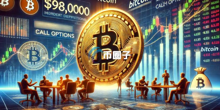 比特币站回9.8万还能涨？期权市场预期未来BTC波动较小