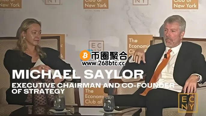 Michael Saylor：比特币未来会超越标普500指数！市值会到200兆美元