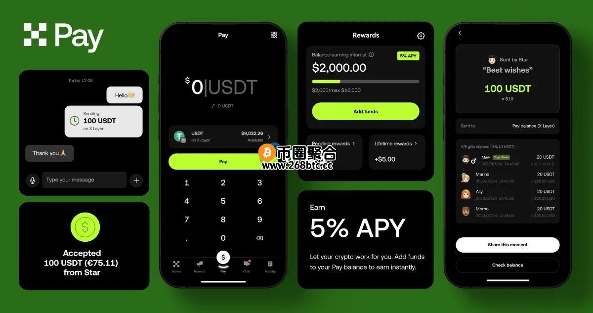 徐明星：OKX Pay 正式上线！零手续费支持稳定币USDC及USDT