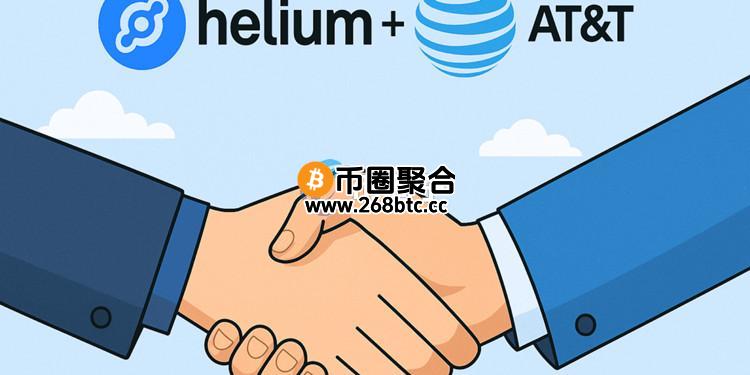 Depin代表项目Helium与美国电信龙头AT&T达成自动连接协议！代币HNT暴涨18%