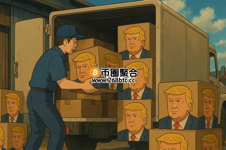 美国上市物流公司Fr8Tech斥资千万美元 专门用来购入川普Meme币TRUMP