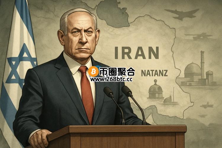以色列总理内塔尼亚胡：打击伊朗核武计划！加密货币普跌 比特币短时跌破10.3万美元