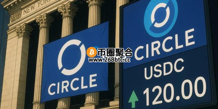 Circle(CRCL)股票上市第2日飙升近4倍！比加密货币还能涨？