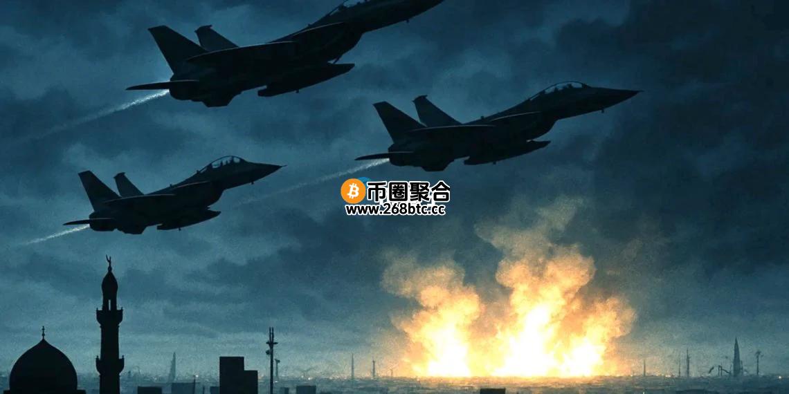 以色列空袭伊朗、中东危机再度引爆！比特币跌破10.4万美元、原油飙涨