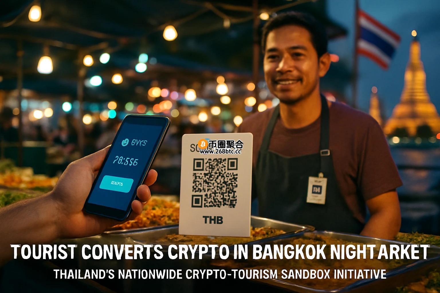 泰国启动加密货币旅游沙盒！外国游客可将比特币换泰铢消费