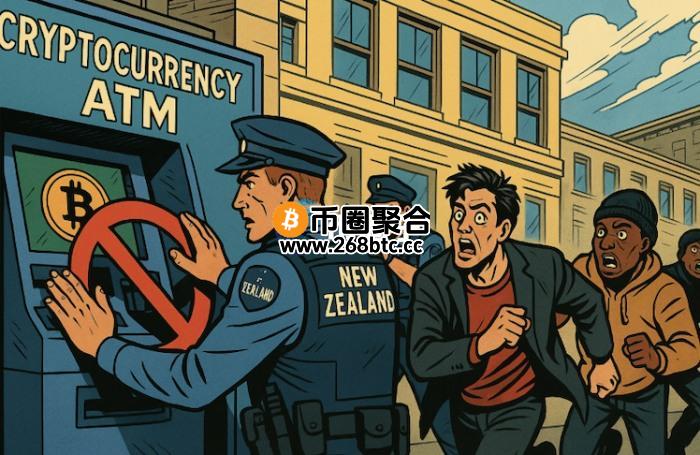 新西兰即将禁用全国221台加密货币ATM 并对国际汇款设定上限