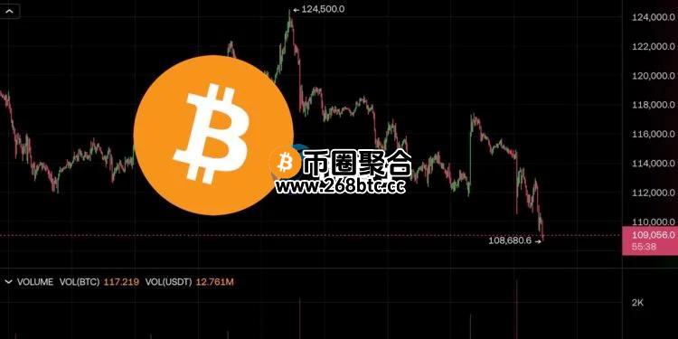 比特币跌破10.9万美元、全网超20万人爆仓！Tom Lee：以太坊很快触底
