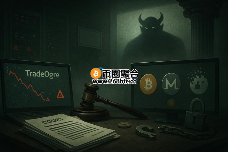 加密货币交易所Tradeogre倒闭！法院文件显示无实体 数十万用户恐蒸发千万美元