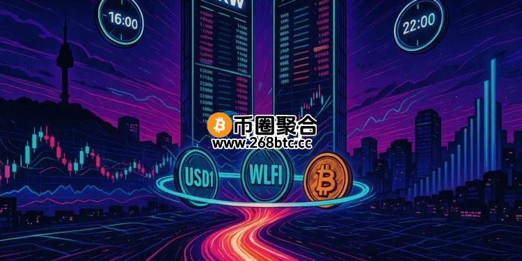 韩国加密货币交易所Upbit、Bithumb同日上线USD1、WLFI交易对！上涨增幅器就绪？