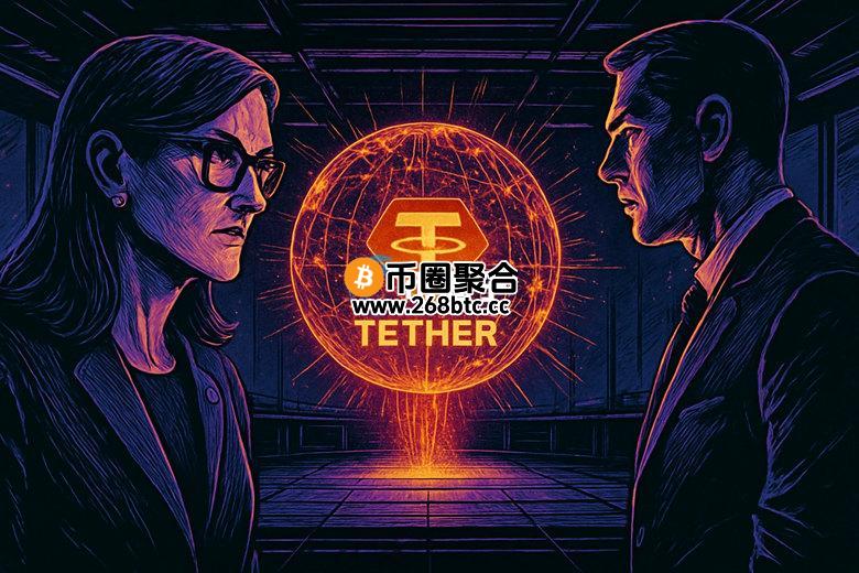 软银与方舟资本正评估入股稳定币龙头Tether！市场关注他们是否会为USDT背书