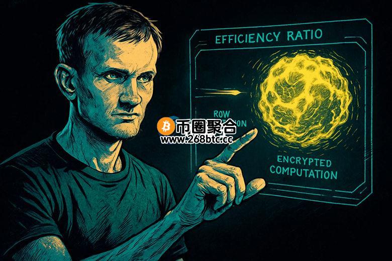 Web3隐私技术新标准？以太坊创始人V神呼吁开发者：直接秀出ZK与FHE效率比率