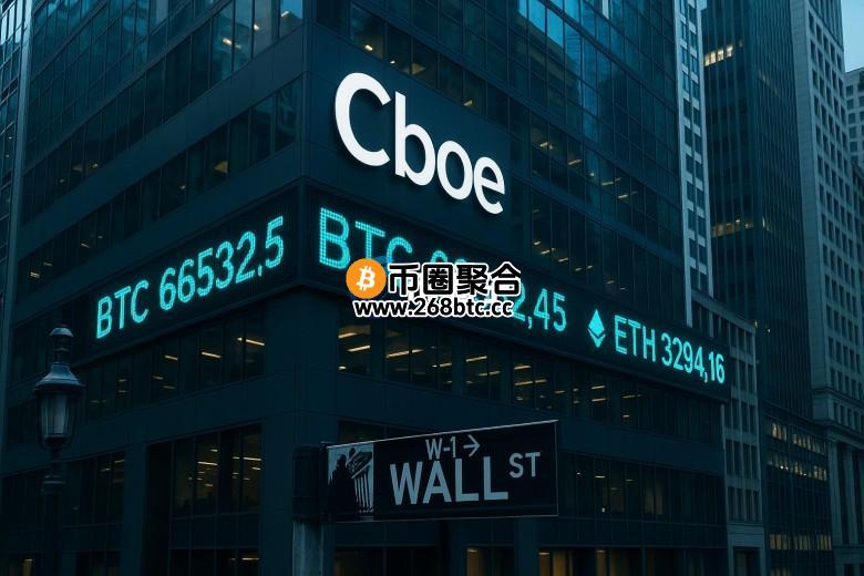 Cboe推出比特币与以太坊永续合约替代品：连续期货12/15上线